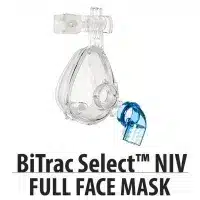 BiTrac Select NIV Full Face Mask Standard Elbow