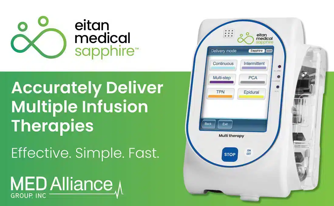 eitan medical sapphire multi-therapy infusion pump