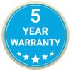 Vitalograph five year warranty logo