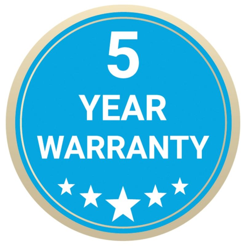 Vitalograph five year warranty logo