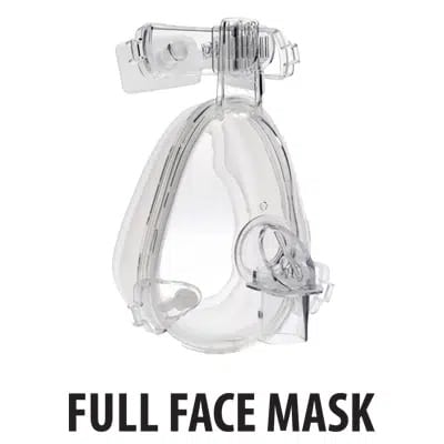BiTrac NIV Full Face Mask Anti Asphyxia Elbow