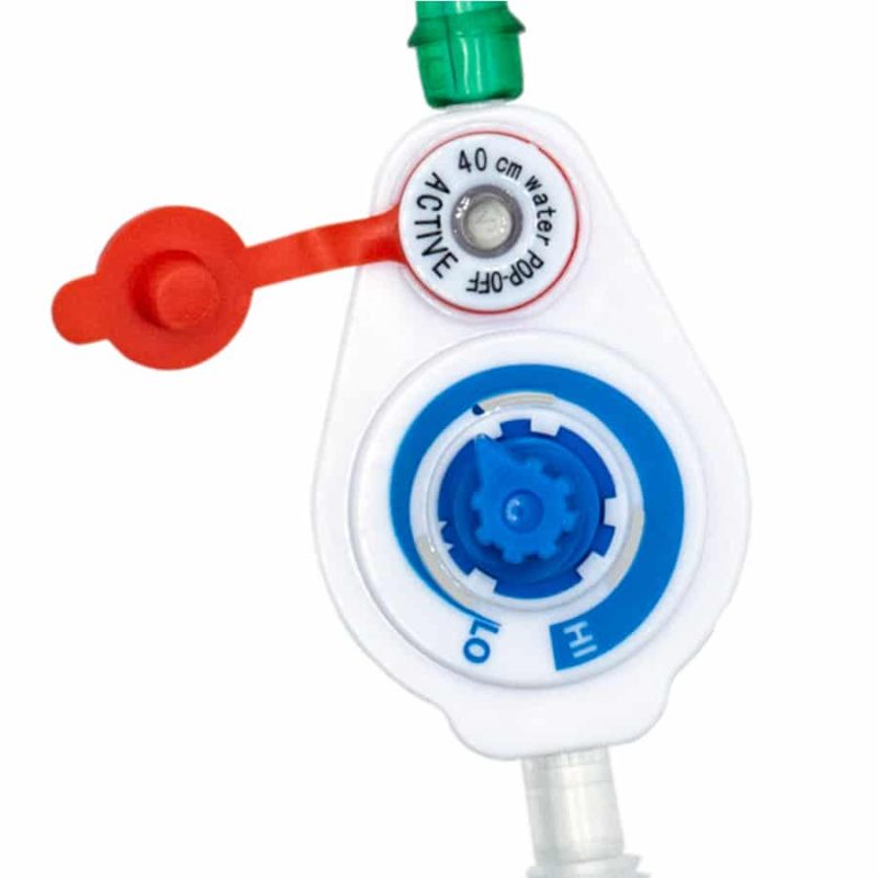 SafeT T-Piece Resuscitator with Override Pop Off