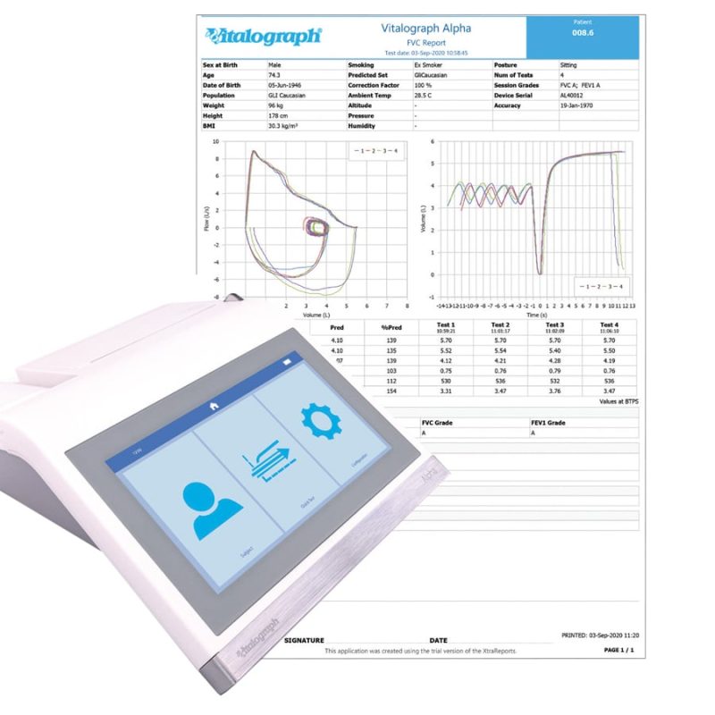 The Alpha Spirometer by Vitalograph®
