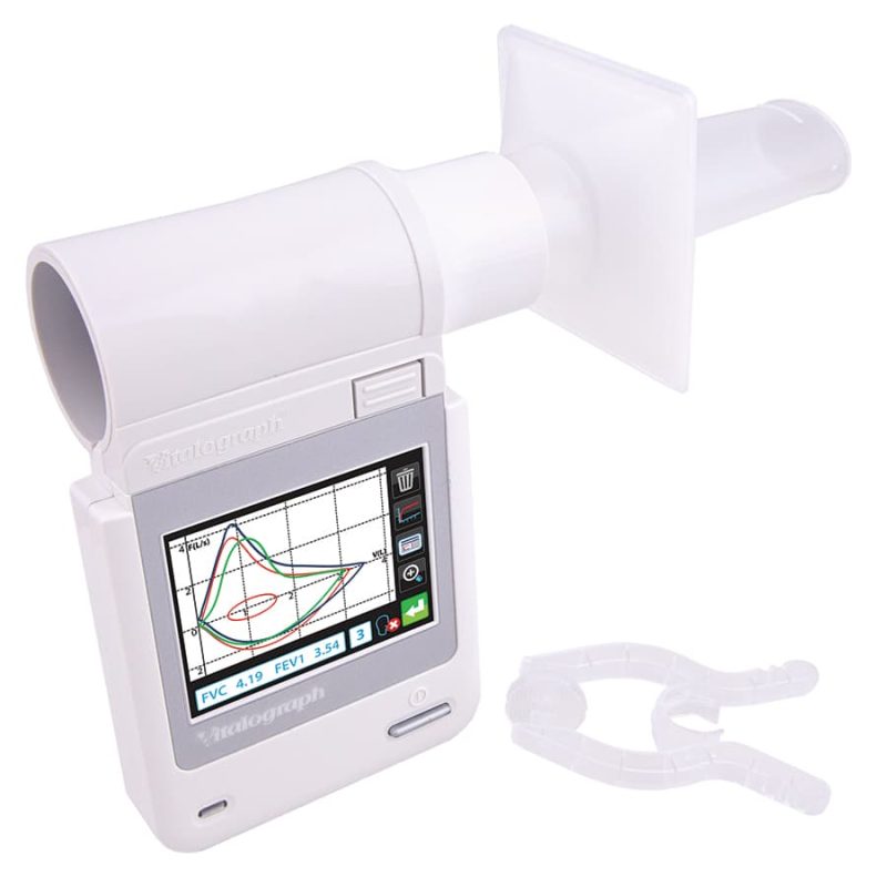 Vitalograph micro hand held spirometer