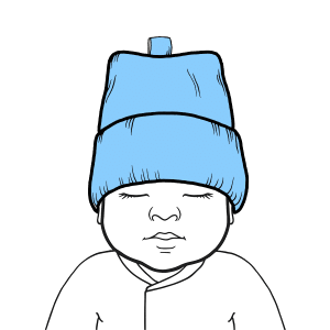 Preemie Beenie Infant cap from Respiralogics