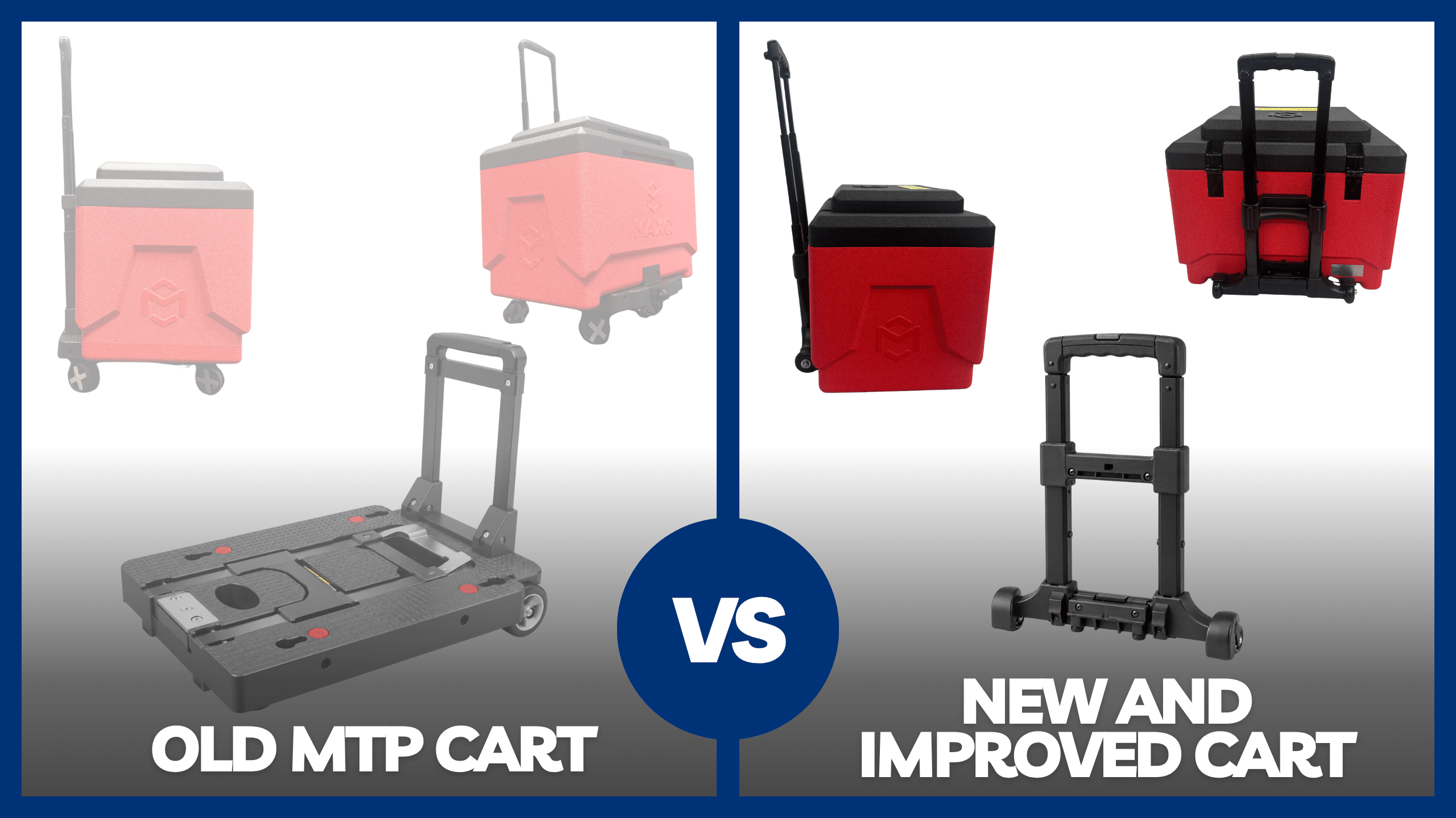 Old MTP Cart vs New MTP Cart Oct 2026 MaxPlus MTP Cooler Old MTP Cart vs New MTP Cart